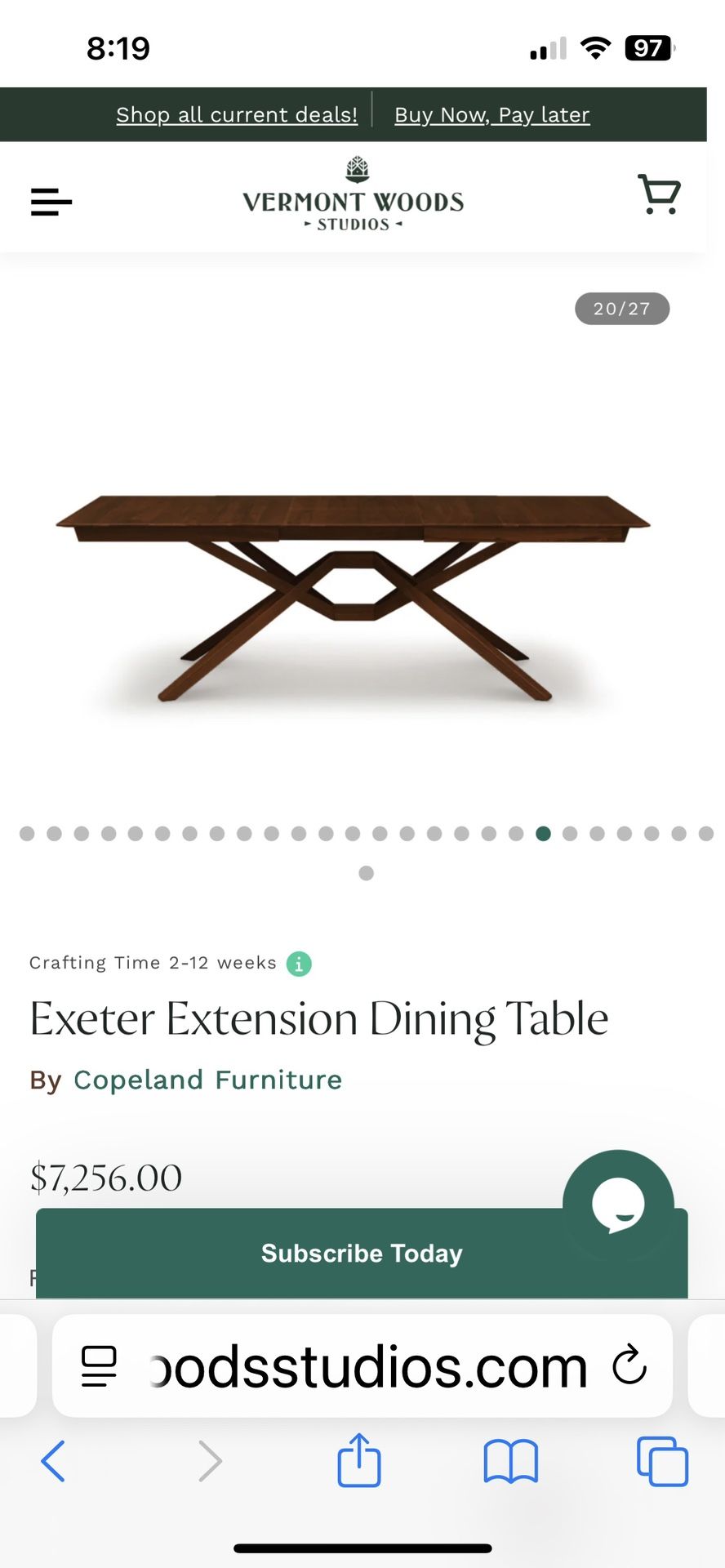 Beautiful Extendable Dining Table