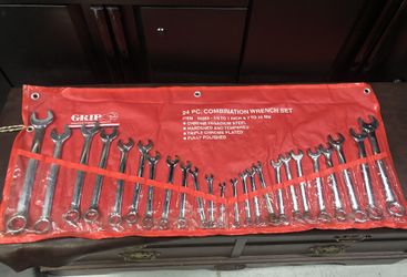 GRIP 24 piece combination wrench set