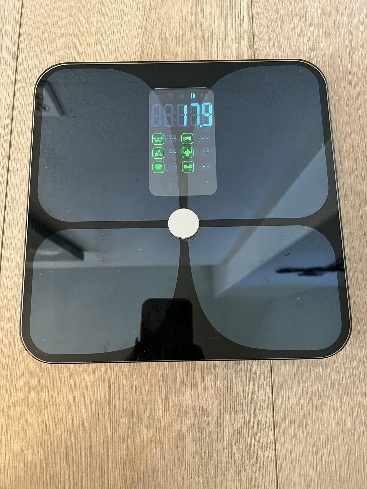 LEPULSE Digital Body Weight Bathroom Scale Glass Scale