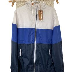 Bleu Grandeur Men’s Collection Rain Jacket/ Waterproof Jacket