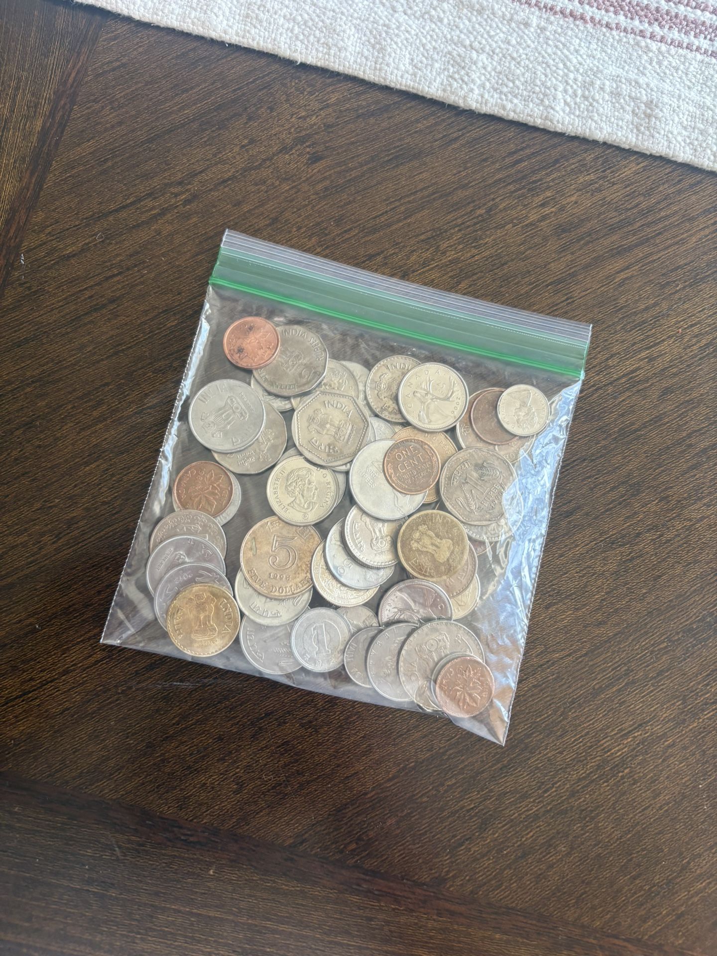 Assortment Of International Coins