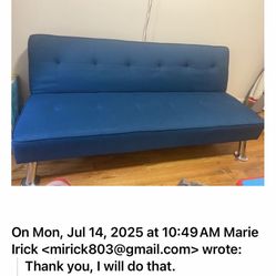 Futon With A Bluetooth Connection 