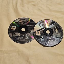 Pl1 ps1 gran turismo 2 DISCS ONLY