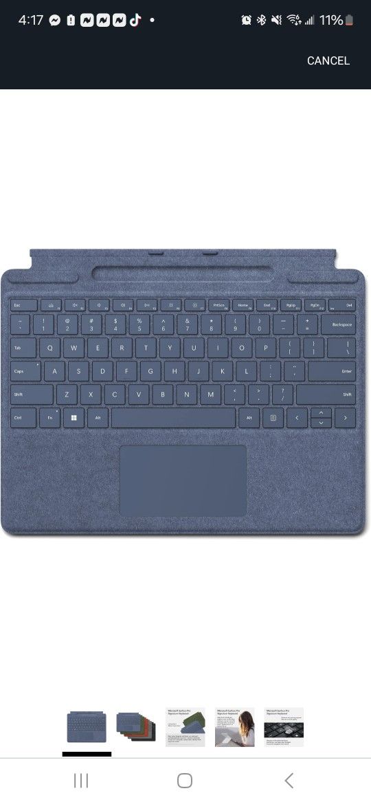 Microsoft Surface Pro Signature Keyboard : NEW!!
