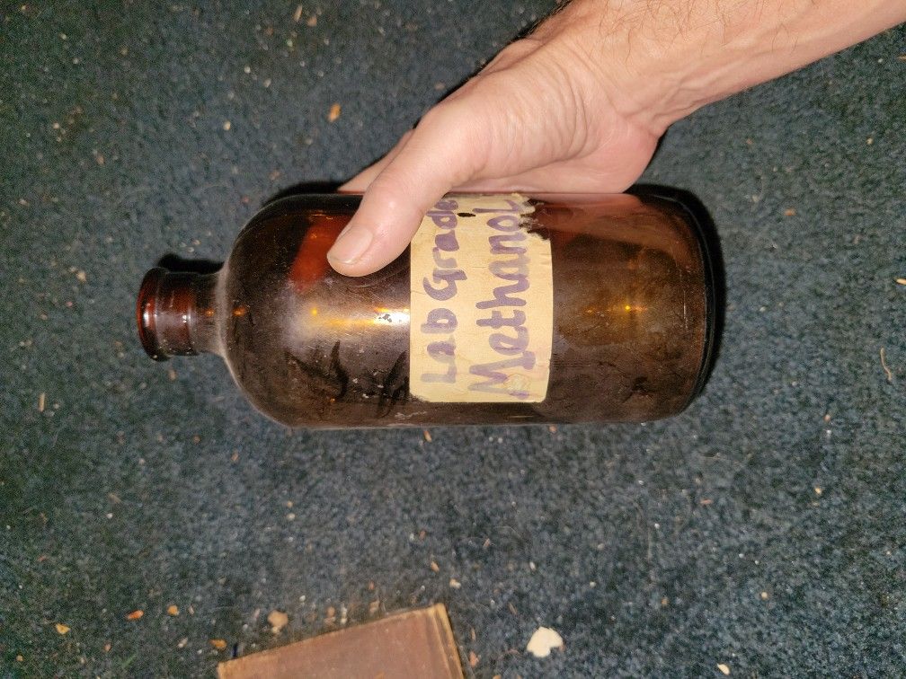 Vintage Brown Bottle