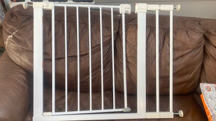 Safety first easy, install walk-through gate 25$has all parts price drop 20$ today