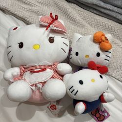 Hello Kitty Plushies