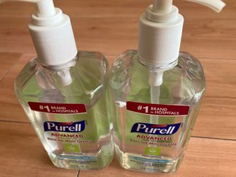Purcell advanced hand sanitizer brand new 2 pc