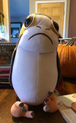 Star Wars Collectible Plush Porg Pillow Buddy