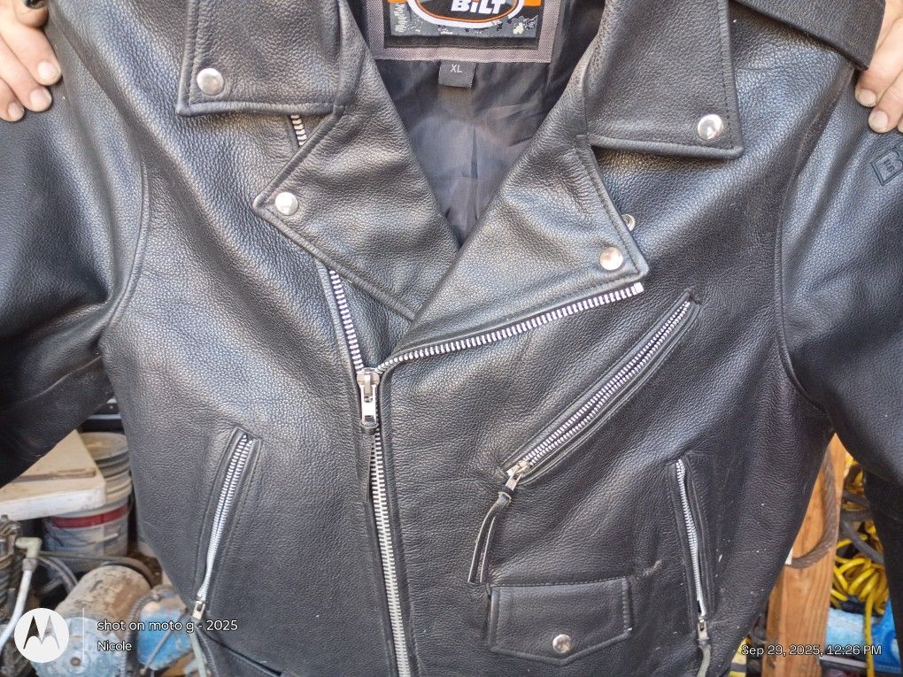 MEN'S  XL  MOTORCYCLE JACKET