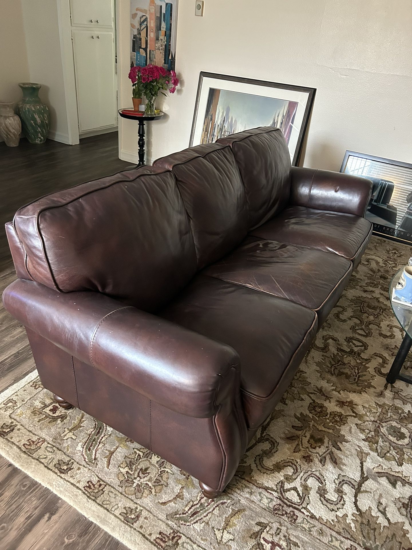 Leather Couch for Sale