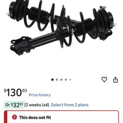 ECCPP Struts Complete Struts Spring for 2011 for Hyundai Sonata Struts Shocks for 172(contact info removed)85 Front Struts