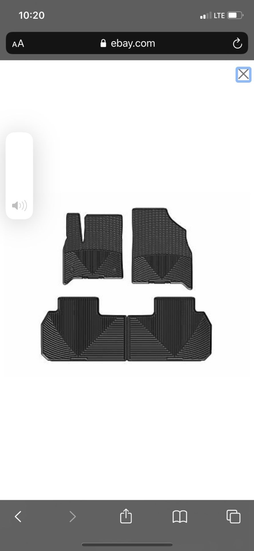 Chevrolet Traverse All Weather Mats