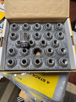 24 used log nuts. Description below.