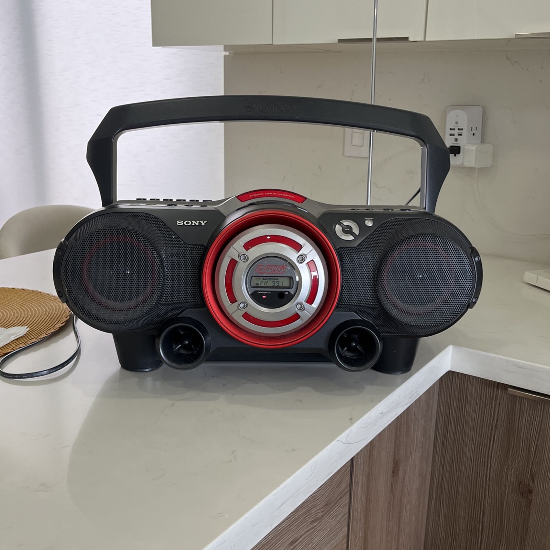 Sony CFD-G500 Stereo CD/Radio/Cassette Boombox Power Drive Woofer