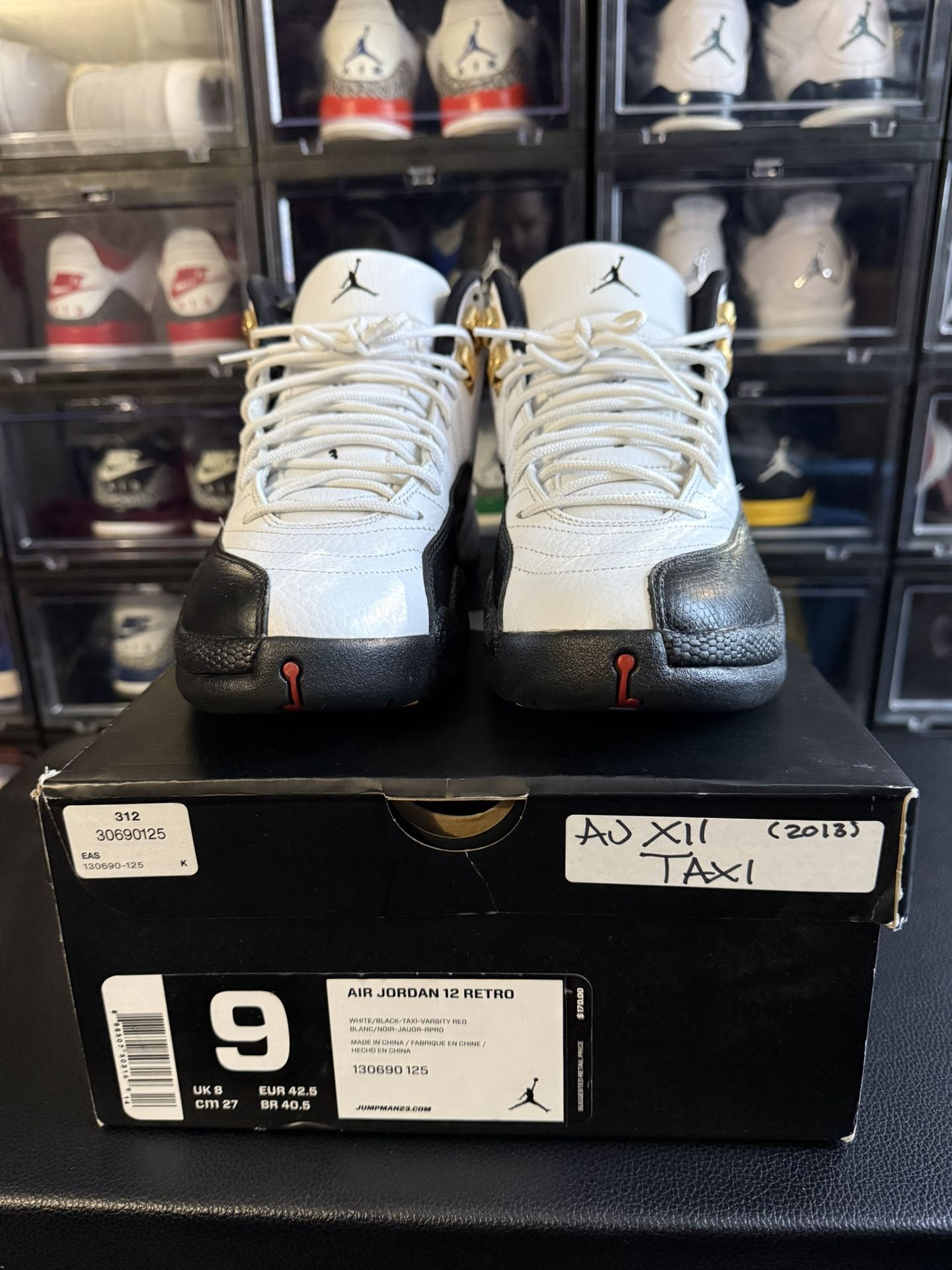 Air Jordan 12 Retro Taxi (2013) Size 9