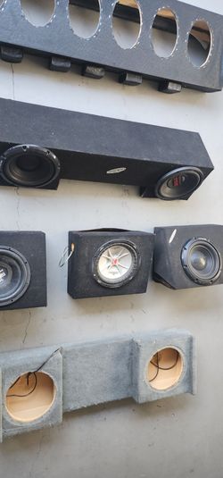 10 inch speaker boxes available