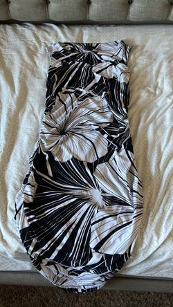 New hibiscus dress- S