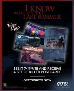 I Know What You Did Last Summer Postcard Set