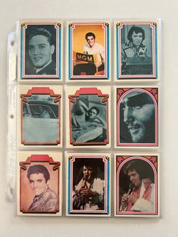 1978 ELVIS  66 CARD SET PRODUCED BY BOXCAR ENTERPRISES INC.