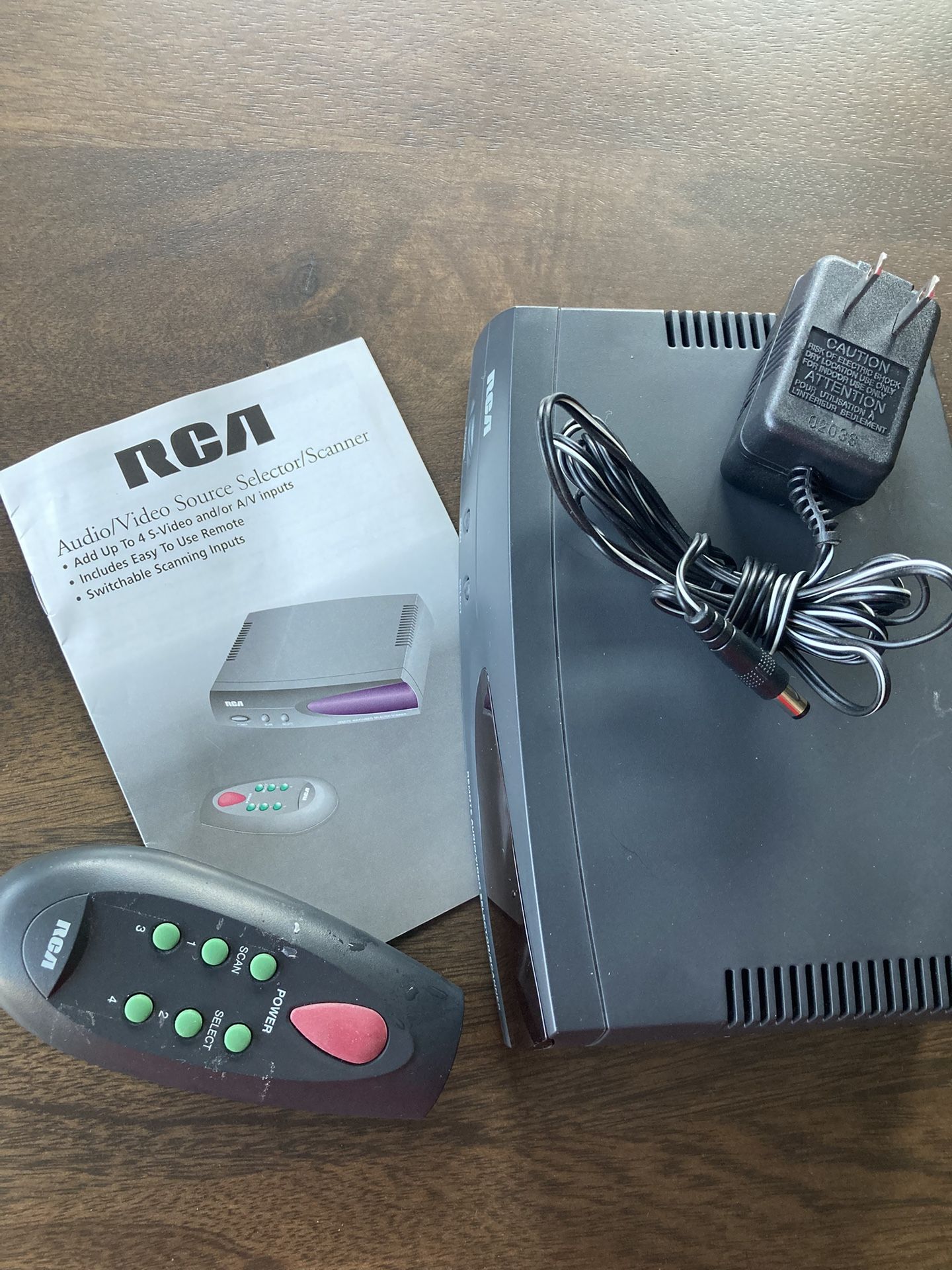 RCA Audio Video Selector Unit