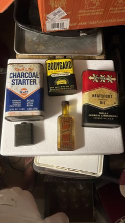 Collectible Cans And Bottle