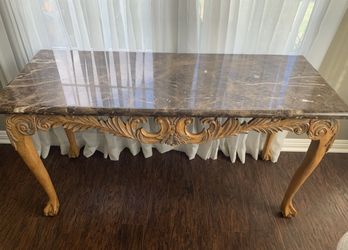 Coffee Table And A Buffet Table (set)