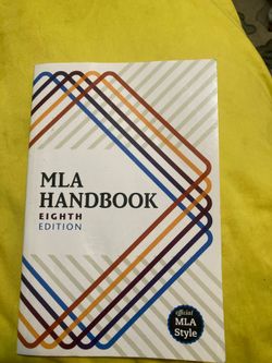 MLA Handbook 8th