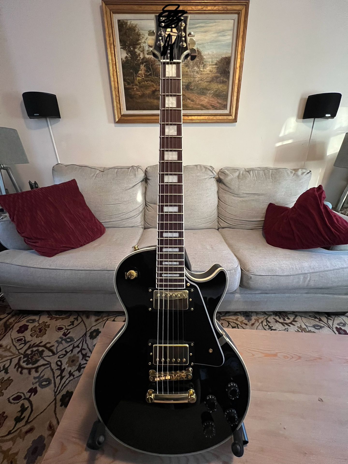 Gibson Les Paul Custom Black Beauty Replica