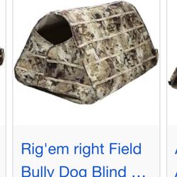 Rig’em Right Blind Dog Bag 💼 