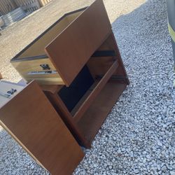 Solid Wood File Cabinet