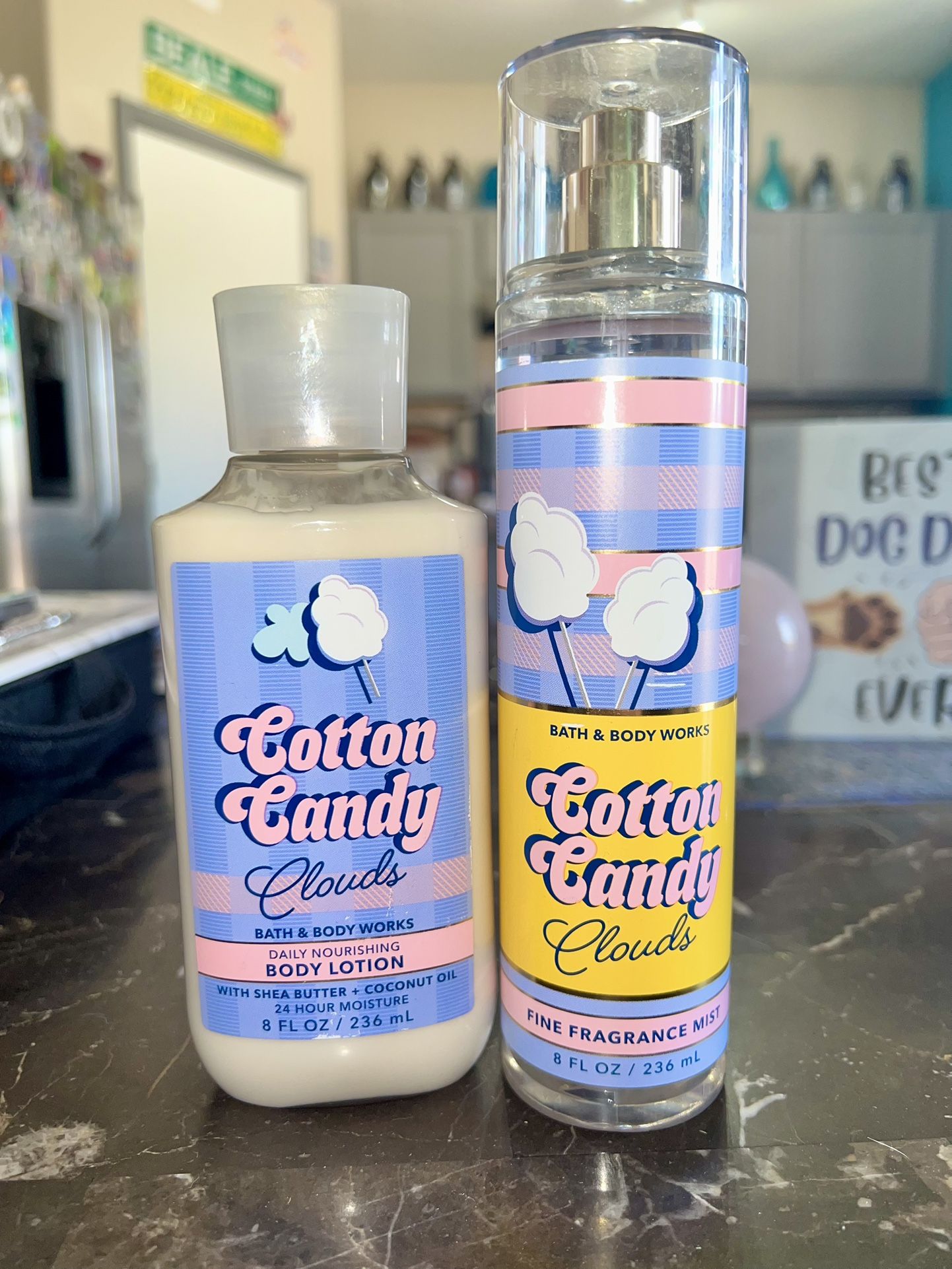 Cotton Candy Clouds Body Lotion & Fragrance Mist