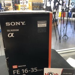 Sony 16-35 2.8 GM