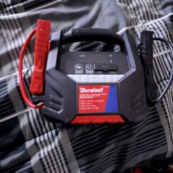 Duralast Portable Jump Starter And Comp.