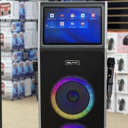 High-Performance 14.1” Touch Screen Bluetooth Speaker - 2x10” Speakers