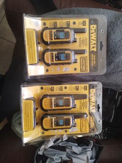 NEW DeWalt walkie talkies