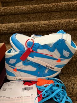Jordan retro 1 offwhite UNC size 10 new