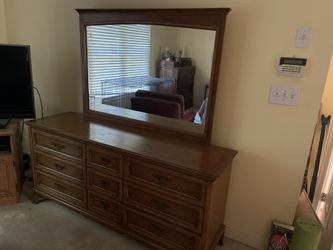 Three-Piece Wood Bedroom Set