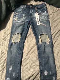 Purple jeans size 34
