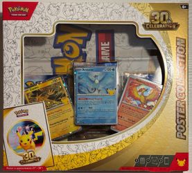 Pokemon TCG 30th Celebration | Poster Collection | Unopened