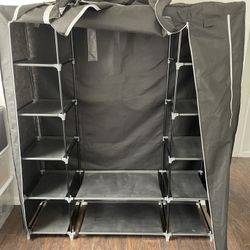 Spacious Wardrobe Storage Organizer, 59 x 17.7 x 69 Inches,