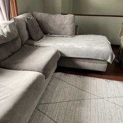 Gray Sectional Couch 