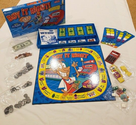 NEW- Buy It Right! Shopping Game W/Calculator
By Learning Resources