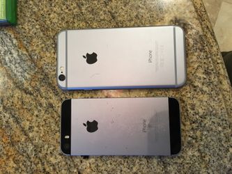 iPhone 5s and iPhone 6 for sale. Parts only.