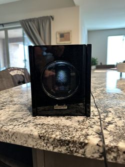 Single Powered Watch Winder With Light Used 