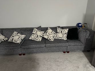 Couch With L Shape attachment