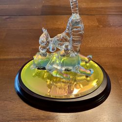 RARE Arribas Bros Collectible - Tigger Standing On Pooh