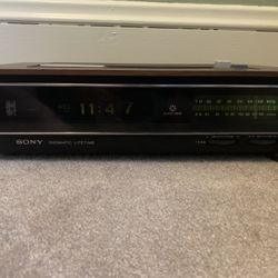 Vintage Sony Digimatic Clock Radio