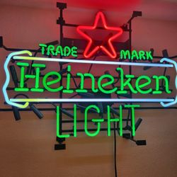 Heineken Light Neon Sign