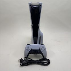 Sony PlayStation 5 Slim Disc Edition PS5 1TB White Gaming System CFI-2015